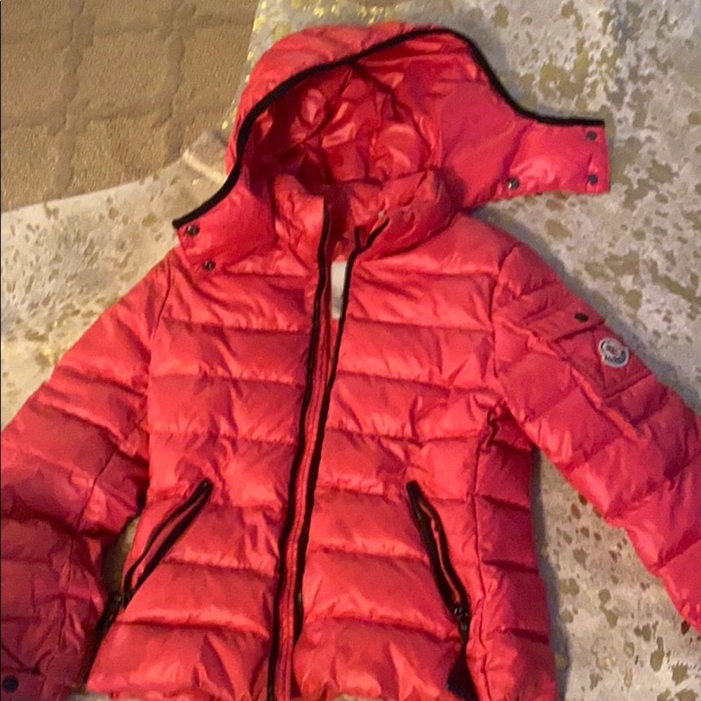 Hot Pink Moncler girls coat size 10